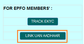 Link UAN with Aadhaar
