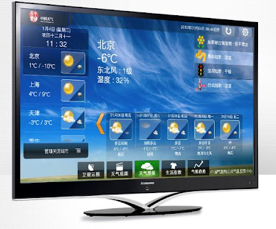 Lenovo lança a primeira TV com Android 4.0