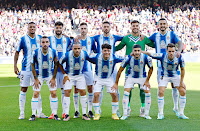 R. C. D. ESPANYOL DE BARCELONA. Temporada 2022-23. Vini Souza, Leandro Cabrera, Fernando Calero, Sergi Gómez, Álvaro Fernández, Joselu. Sergi Darder, Braithwaite, Nico Melamed, Óscar Gil, Brian Oliván. F. C. BARCELONA 1 R. C. D. ESPANYOL DE BARCELONA 1 Sábado 31/12/2022, 14:00 horas. Campeonato de Liga de 1ª División, jornada 15. Barcelona, Nou Camp: 88.095 espectadores. GOLES: ⚽1-0: 7’, Marcos Alonso. ⚽1-1: 73’, Joselu, de penalti.