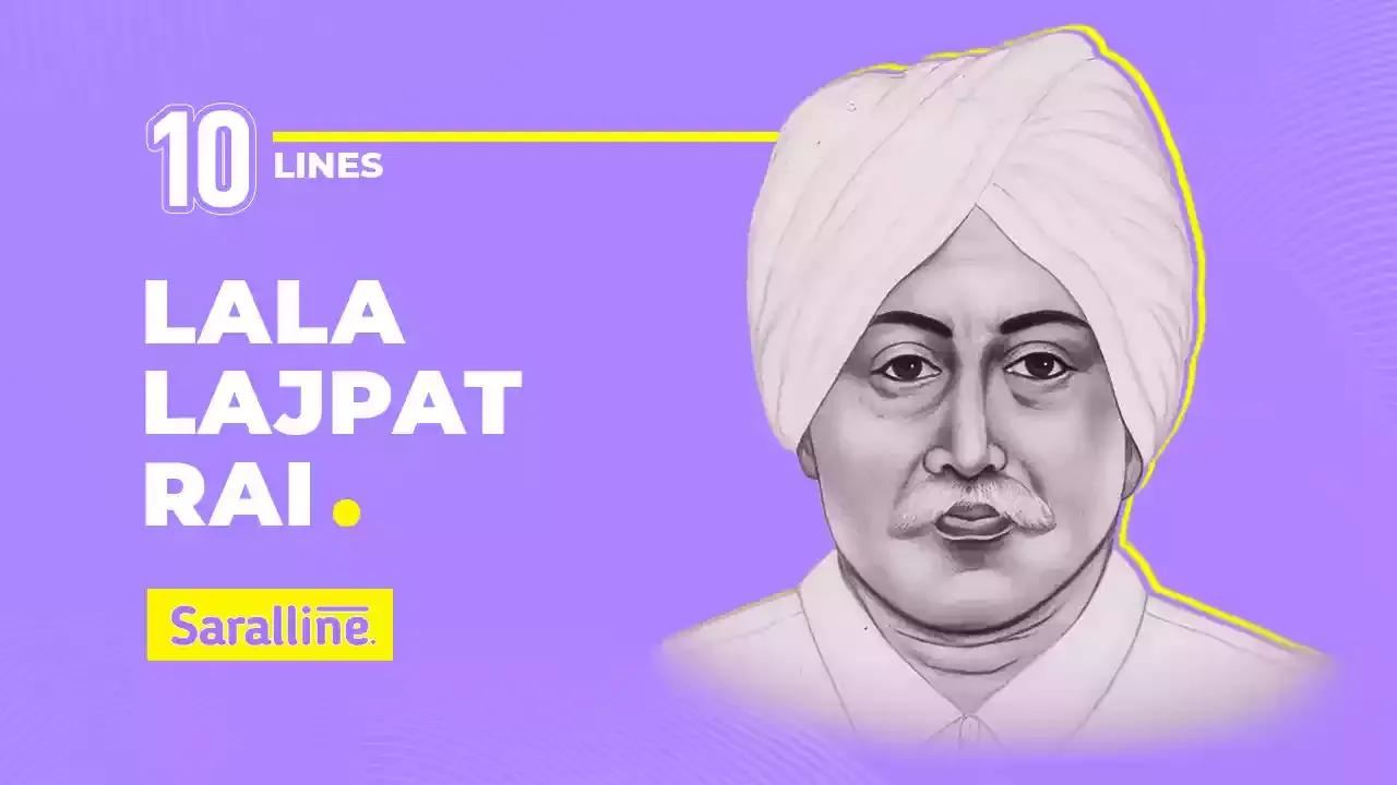 In this blog, we have provided easy-to-understand information about 10 Lines on Lala Lajpat Rai in English with PDF.