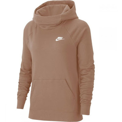 Bluza Sportowa Damska Nike - brązowa