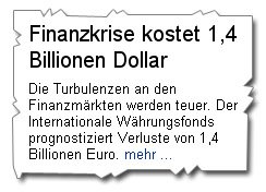 1,4 Billionen Euro oder Dollar - Süddeutsche