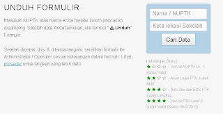 cara mengajukan NUPTK secara online