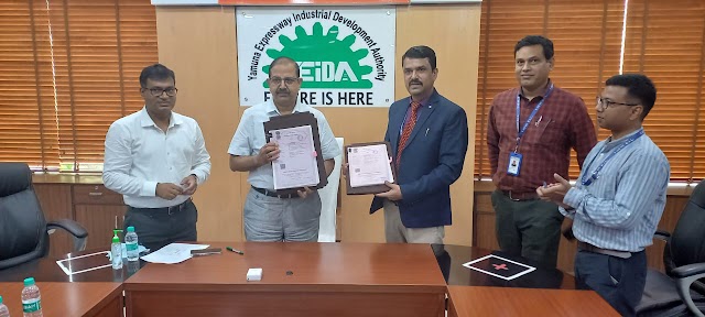 नॉएडा एयरपोर्ट हेतु इंडिपेंडेंट इंजीनियर कार्य के लिए नायल (NIAL) ने Engineers India Limited के साथ agreement हस्ताक्षरित किया।