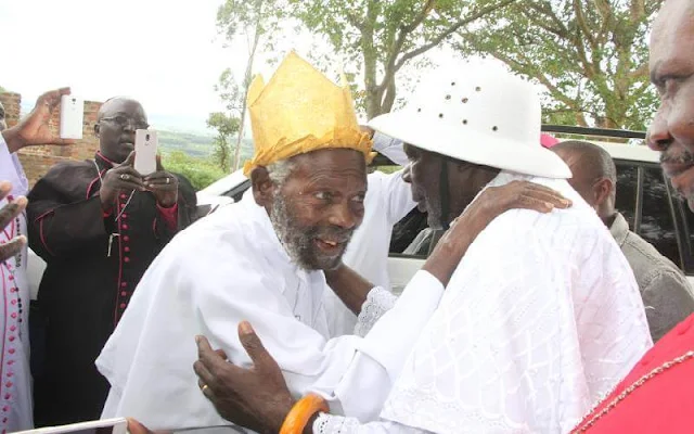 Pope Romanus Ong'ombe and Pope Raphael Adika