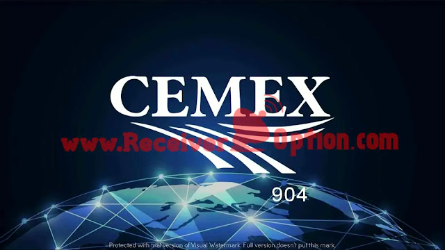CEMEX 904 1506TV برنامج جديد 4 ميجا بايت مع شعار القناة وخيار SAT2IP 07 يونيو 2022