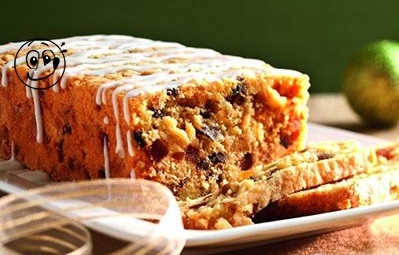 The recipe for thread flour cake has its own texture that combines with candied fruits.Try it...