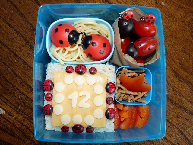 ladybug picnic bento lunch