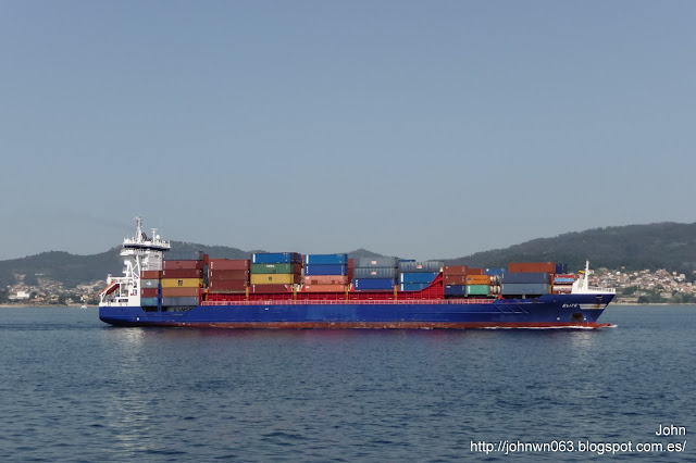 elite, container ship, portacontenedores, containero, guixar, vigo