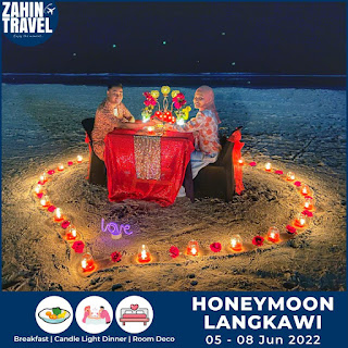 Pakej Honeymoon ke Langkawi Kedah 3 Hari 2 Malam pada 5-8 Jun 2022 2