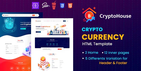 Best Minimal & Professional Crypto Currency HTML Template