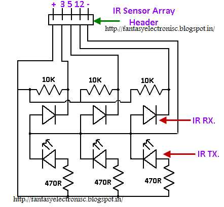 line following robot or line Line Tracker using ATtiny2313  with complete project report, code and circuit diagram.