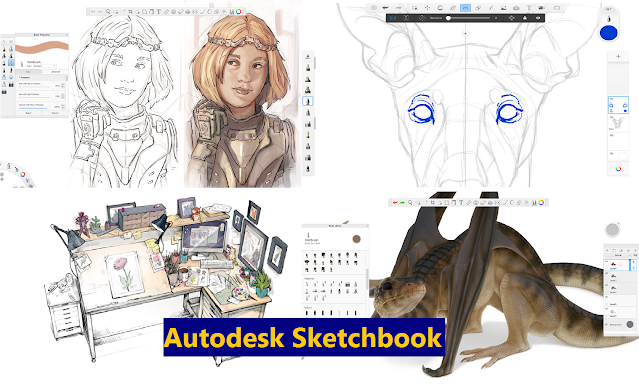 Aplikasi Gambar Autodesk Sketchbook