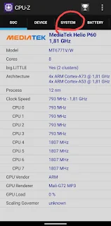 Cara Mengetahui Versi Android Lewat CPU Z