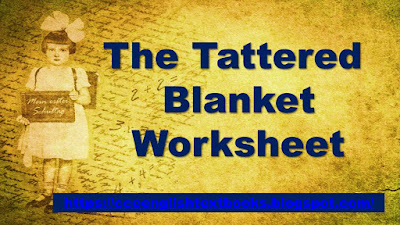 The Tattered Blanket Worksheet