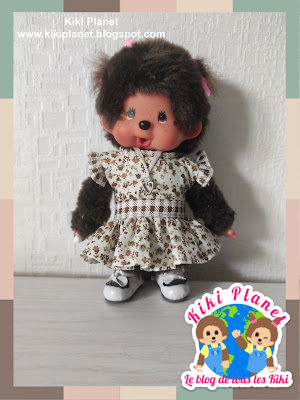 kiki monchhichi robe poupée doll