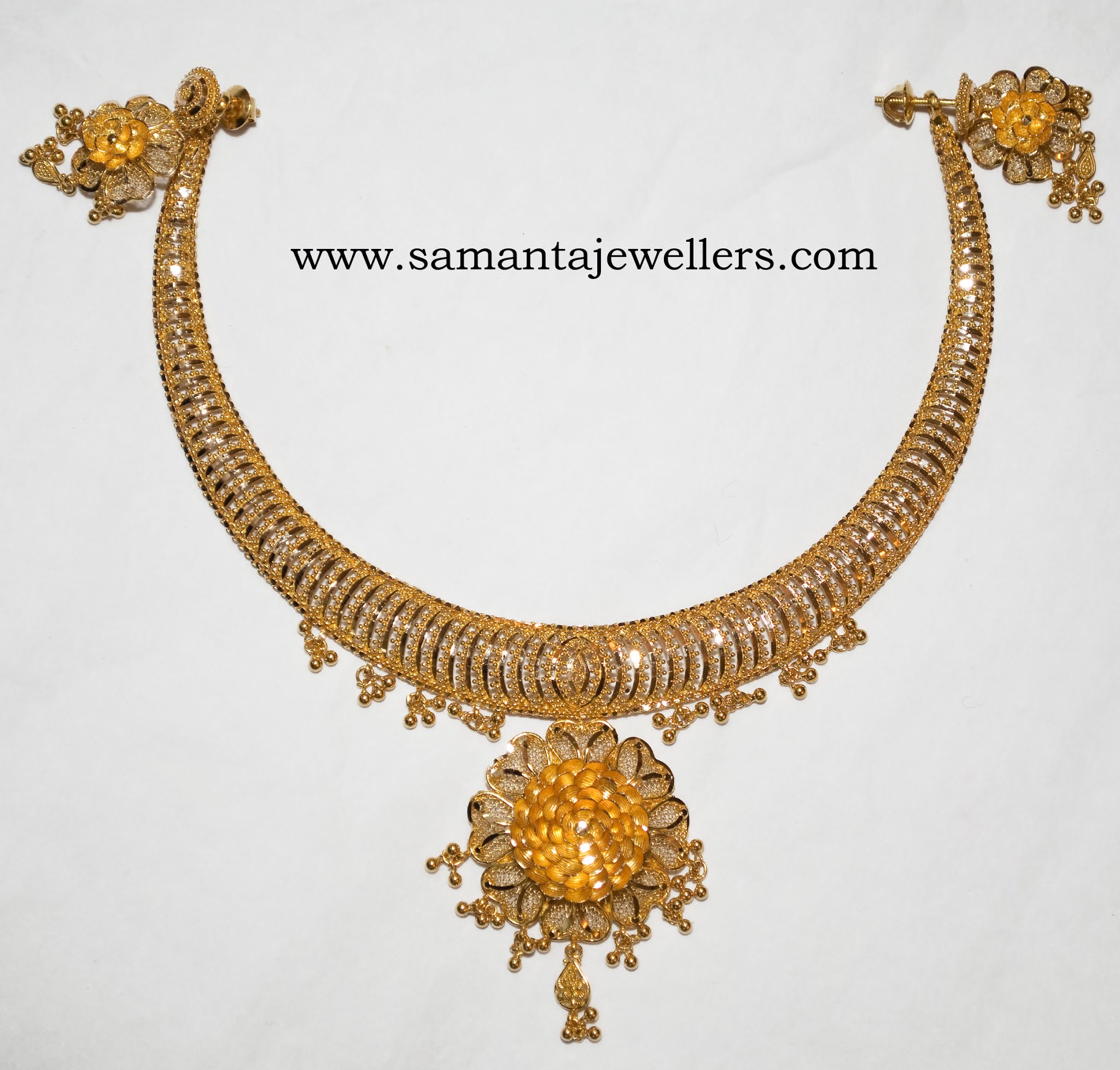 latest necklace designs, wedding necklace,light weight necklace,Bridal Gold Haram Necklace designs, fancy daily wear necklace