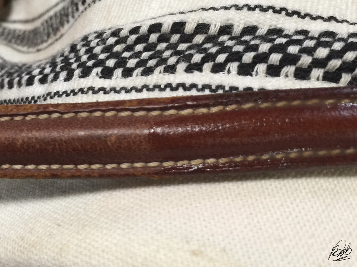Blackrock Leather 'N' Rich applied to dry, neglected leather