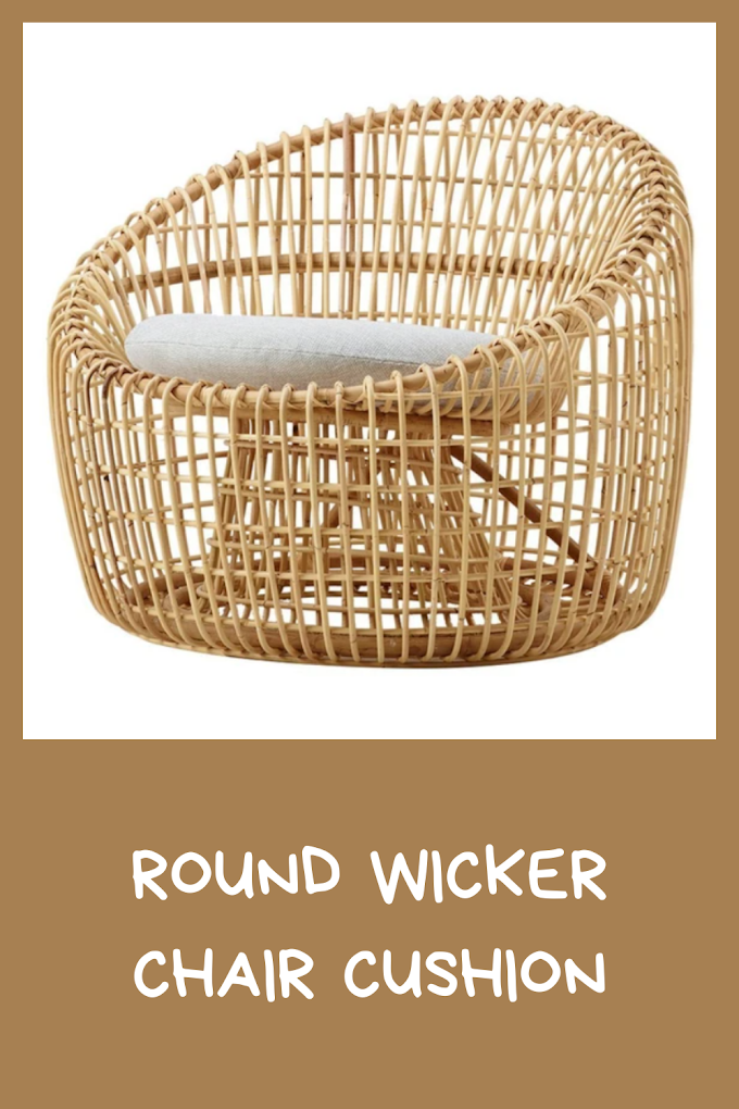 Round Wicker Chair Cushion