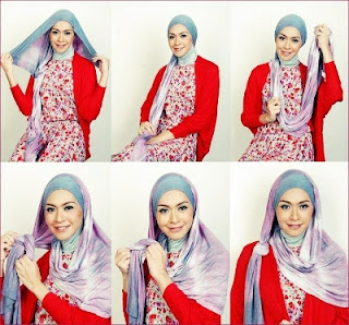 Unique Mode Mode Cara Memakai Jilbab Cantik 