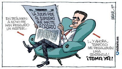 Sr. Casado, ¿dónde están sus papeles?