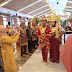 Pawai Budaya Arak-arakan Pengantin Lampung di Ballroom SKI Bogor.   