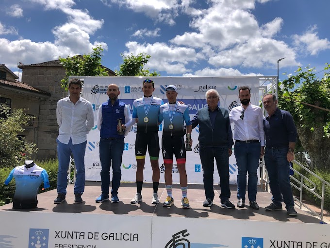 Roberto Mediero e Iván Feijoó vencen en el Campeonato Gallego de Carretera