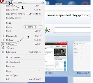 Membuat Opera Menjadi Default Browser