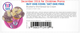 Baskin Robbins coupons for december 2016