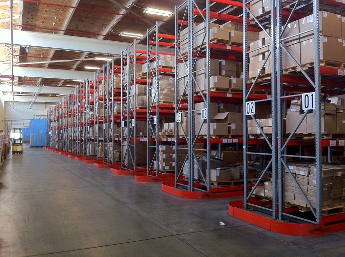 INDUSTRIAL WAREHOUSE RACKING SYSTEM