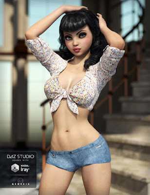 3d Models Art Zone - The Girl 7 Pro Bundle