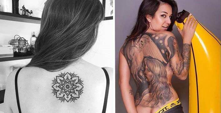  Desain  Tatto Tato Keren Di Punggung Terbaru Paling Unik 