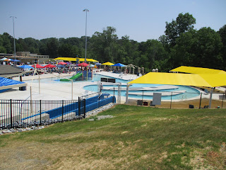 Aquatic Center with Lazy River at High Point City Lake Park © Katrena