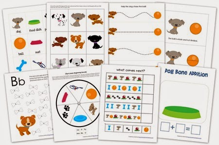 Preschool Dog Printables