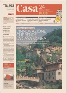 Casa 24 Plus del 16 Maggio 2013 | PDF HQ | Settimanale | Mutui | Affitti | Modulistica
Casa 24 Plus: gli immobili da ogni punto di vista.
Ogni giovedi, con Il Sole 24 Ore esce Casa 24 Plus, il supplemento che parla d'immobili in modo completo e approfondito. Interni, design, eco e high-tech, analisi e prezzi, real estate, mondo dei professionisti, mutui, condominio, casa e fisco. In piu i migliori annunci di immobili commerciali, case di pregio e vacanze. Ogni giovedì con Il Sole 24 Ore.