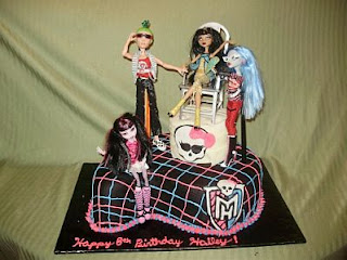 Tortas de Monster High para Fiestas Infantiles