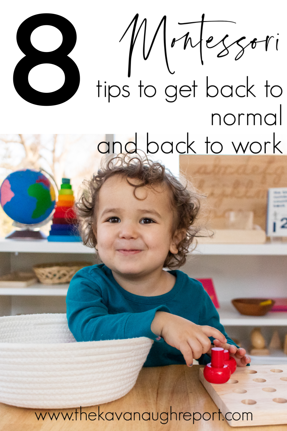 Montessori parenting advice to deal with new changes in routine and order. Here are some tips to help make a transition home easier for everyone during the Covid-19 pandemic.