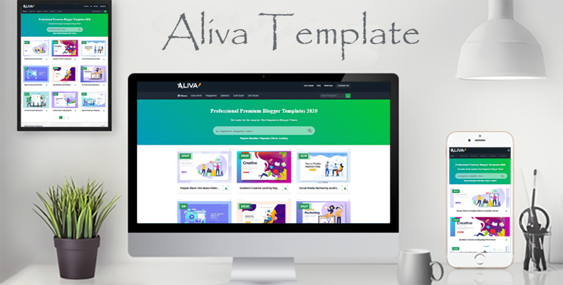  Aliva - Responsive Blogger Template
