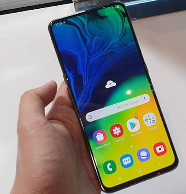 Samsung Galaxy A80 with pop up rotating rear camera