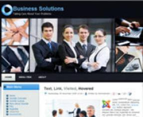 Business Solutions Joomla 1.7 Template