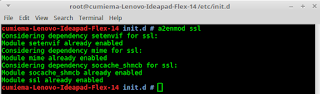 Instalasi dan konfigurasi secure web server pada Linux