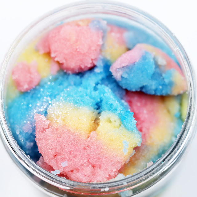 KBShimmer Rainbow Shaved Ice Sugar Scrub