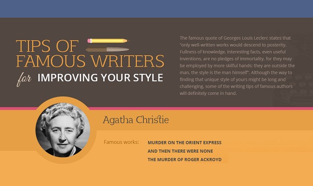 Tips of Famous Writers for Improving Your Style