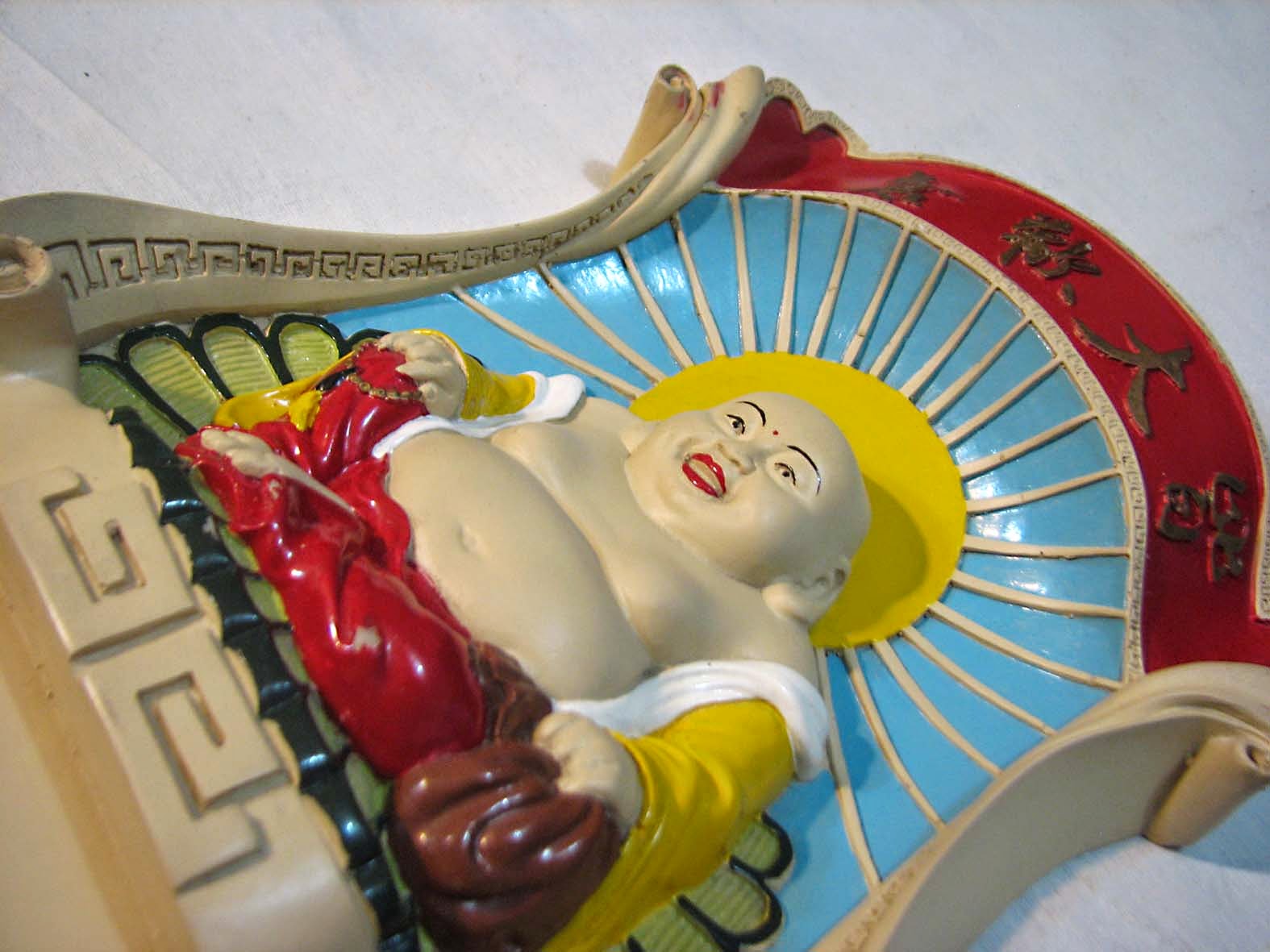  Hiasan  Dinding  Vintage  Laughing Buddha galeri Toean 
