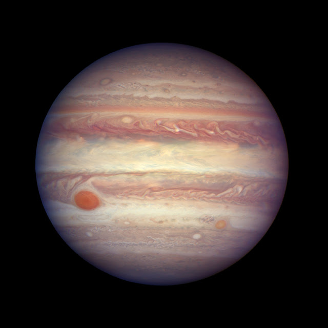 Hubble takes close-up portrait of Jupiter