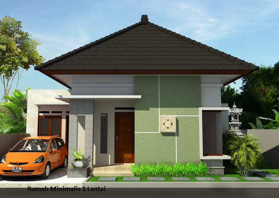  Desain Rumah Minimalis 1 Lantai 