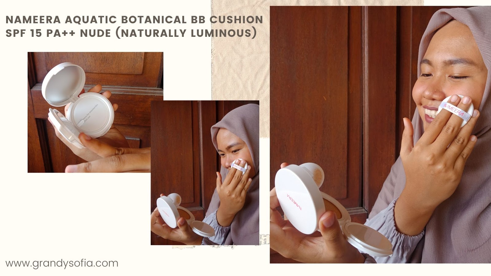 skincare routine dengan Nameera Aquatic Botanical