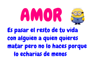 Imagenes de los minions con frases de amor