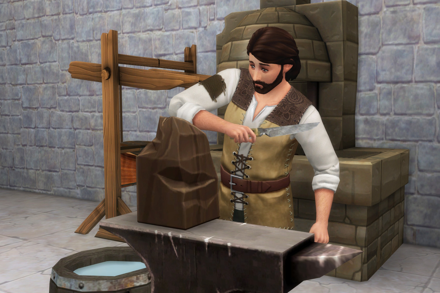 TS4: Blacksmith Set | History Lover's Sims Blog