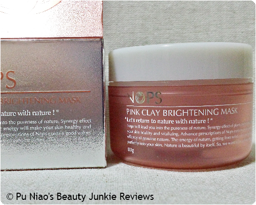 NOPS Pink Clay Brightening Mask